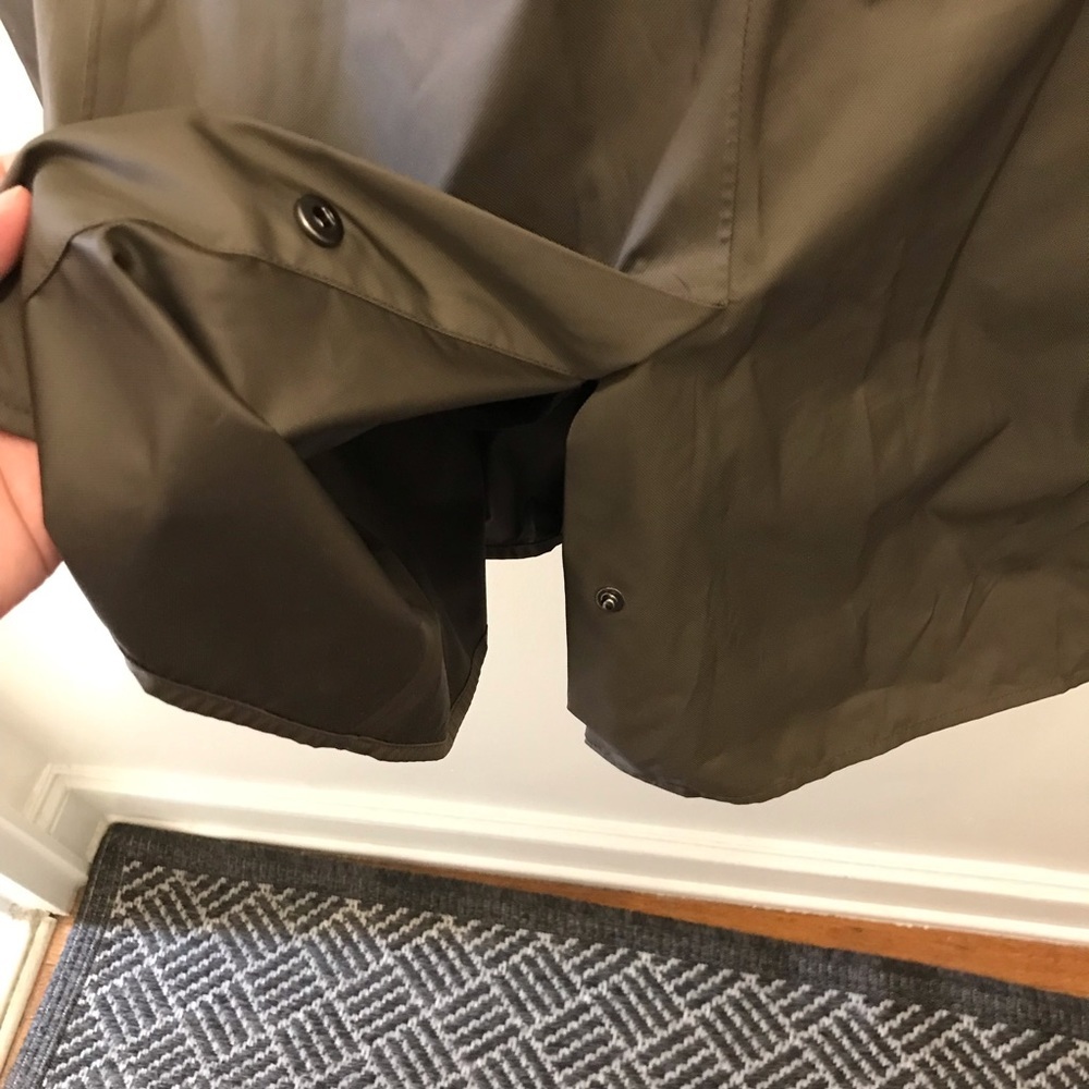 Armani Collezioni Rain Coat 42 brown green jacket - Picture 5 of 15